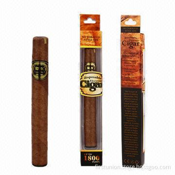 Disposable Electronic Cigarette, Non-flammable and Eco-friendly Packed by Gift Box
